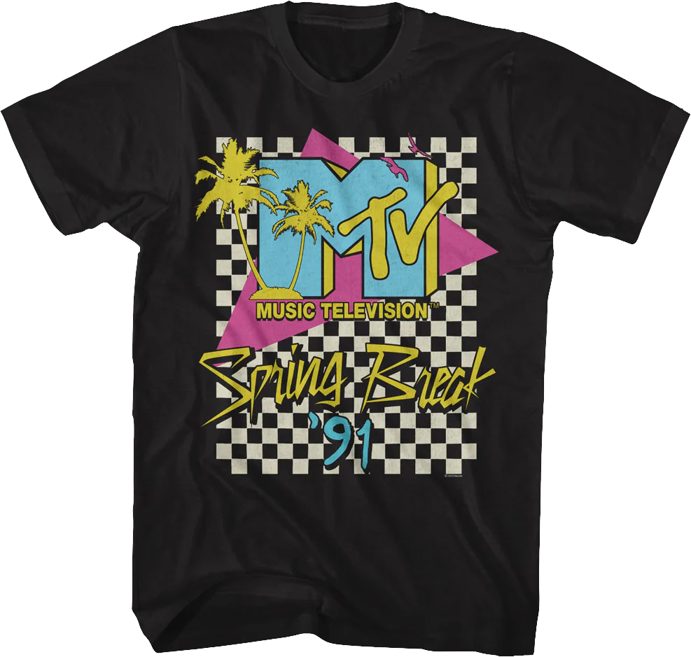 Spring Break '91 MTV Shirt