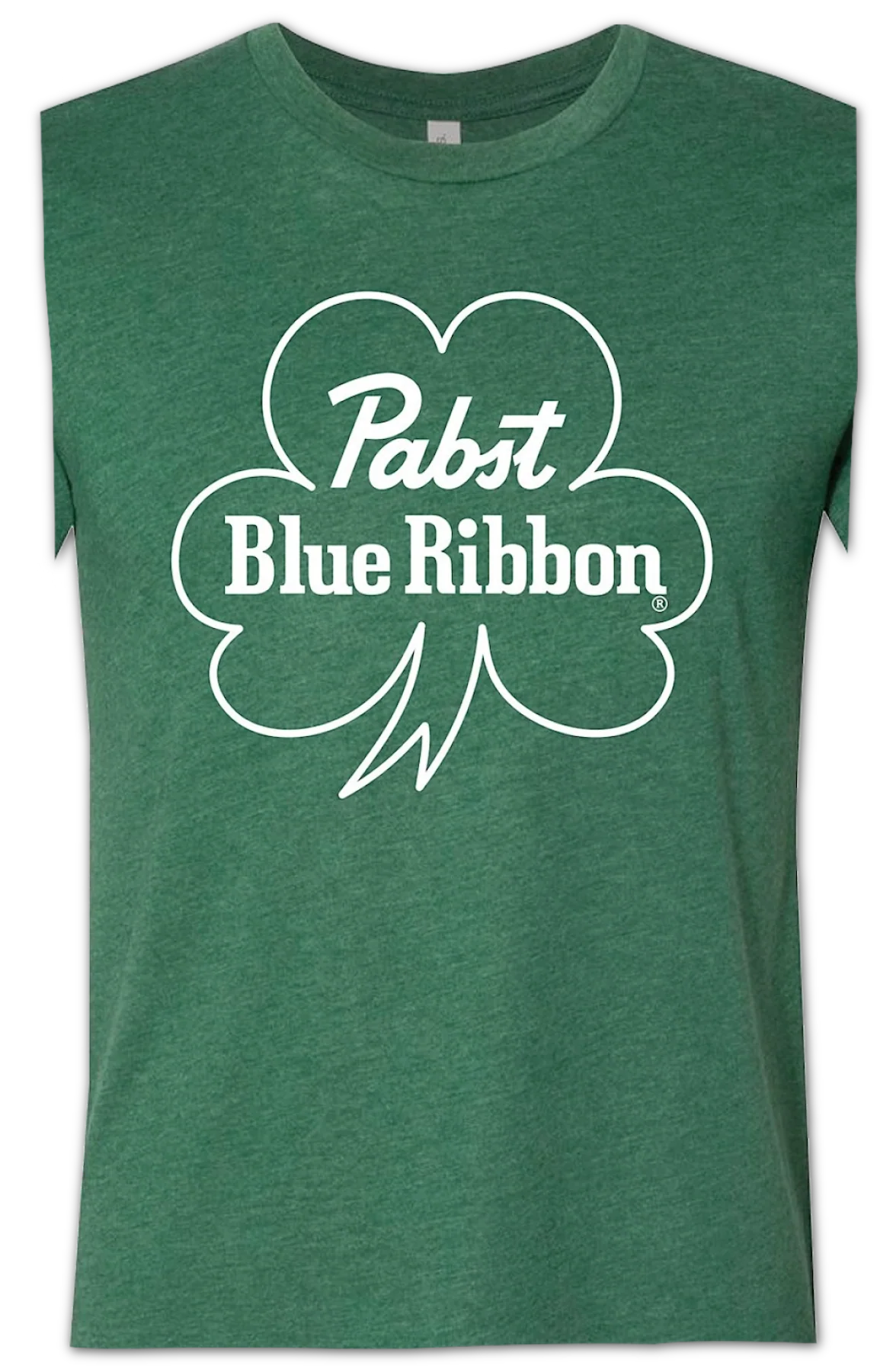 St. Patrick's Day Shamrock Pabst Blue Ribbon T-Shirt - Image 2