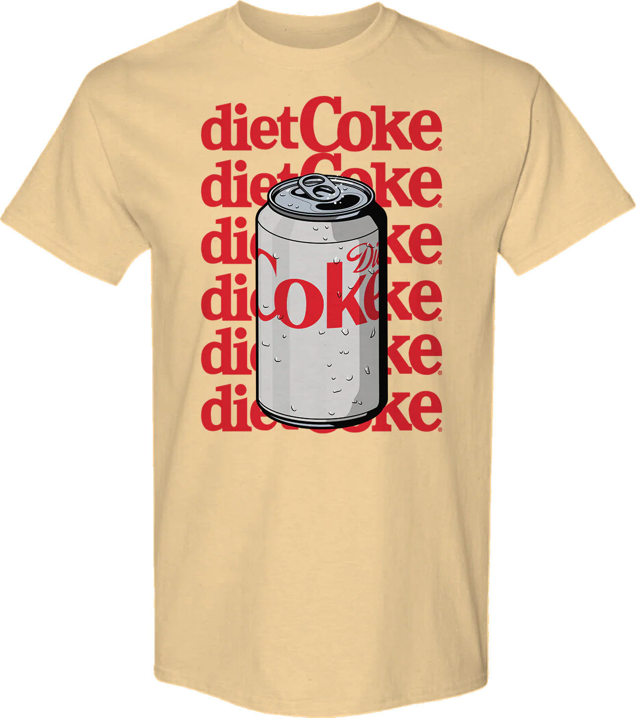 Stacked Logo And Can Diet Coke T-Shirt