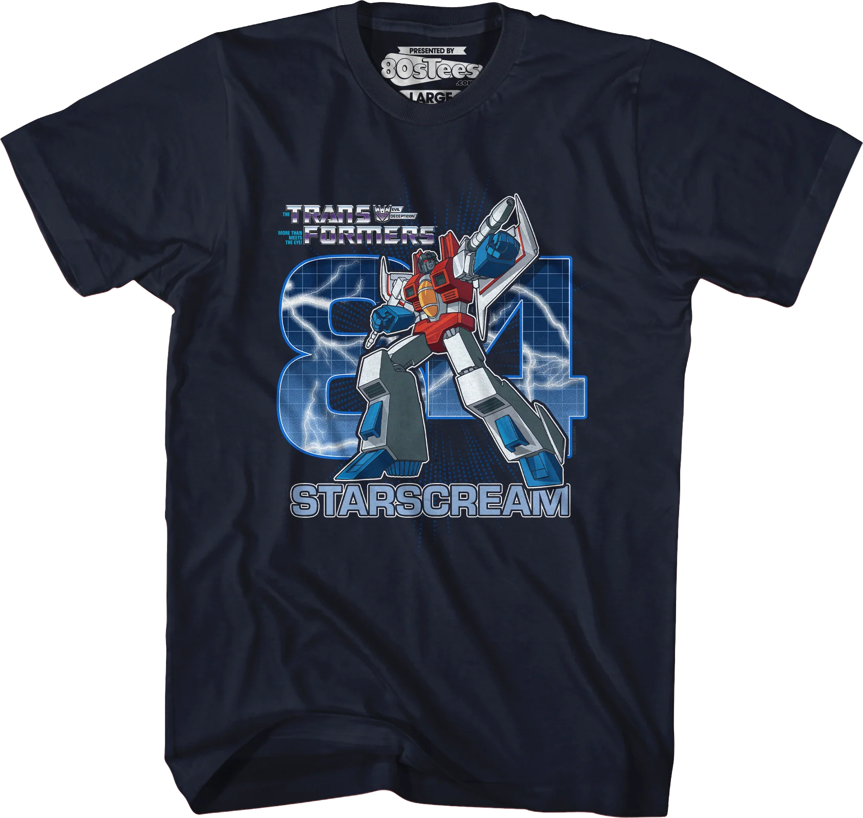 Starscream 84 Transformers T-Shirt - Image 6