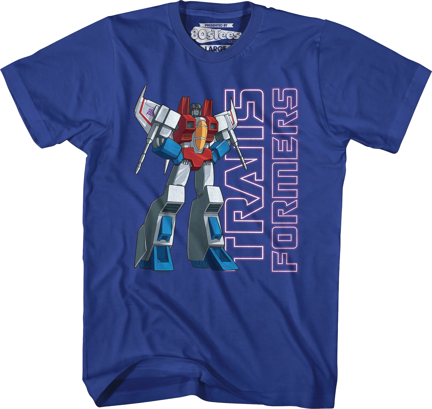 Starscream Air Commander Pose Transformers T-Shirt - Image 6
