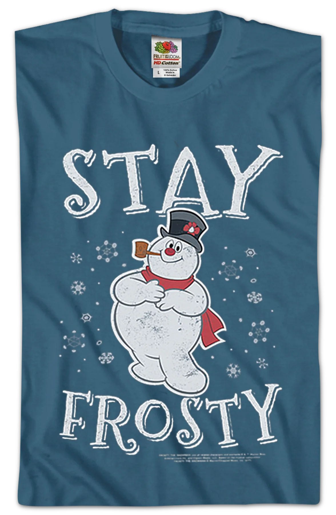 Stay Frosty The Snowman T-Shirt - Image 2