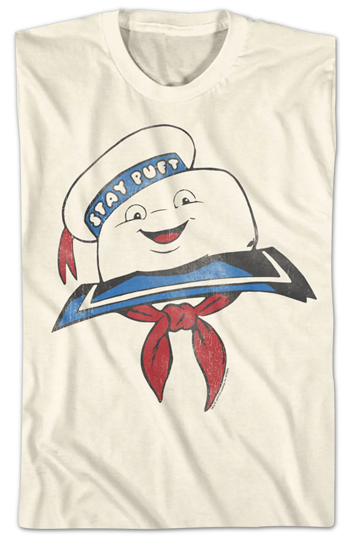 Stay Puft Marshmallow Man Real Ghostbusters T-Shirt - Image 2