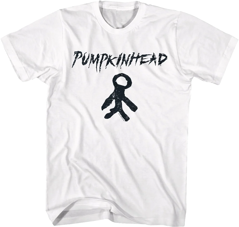 Stick Figure Pumpkinhead T-Shirt
