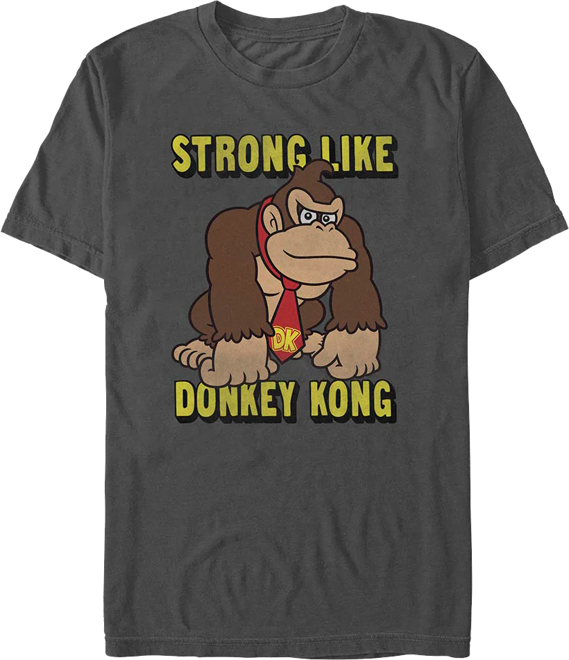 Strong Like Donkey Kong Nintendo T-Shirt