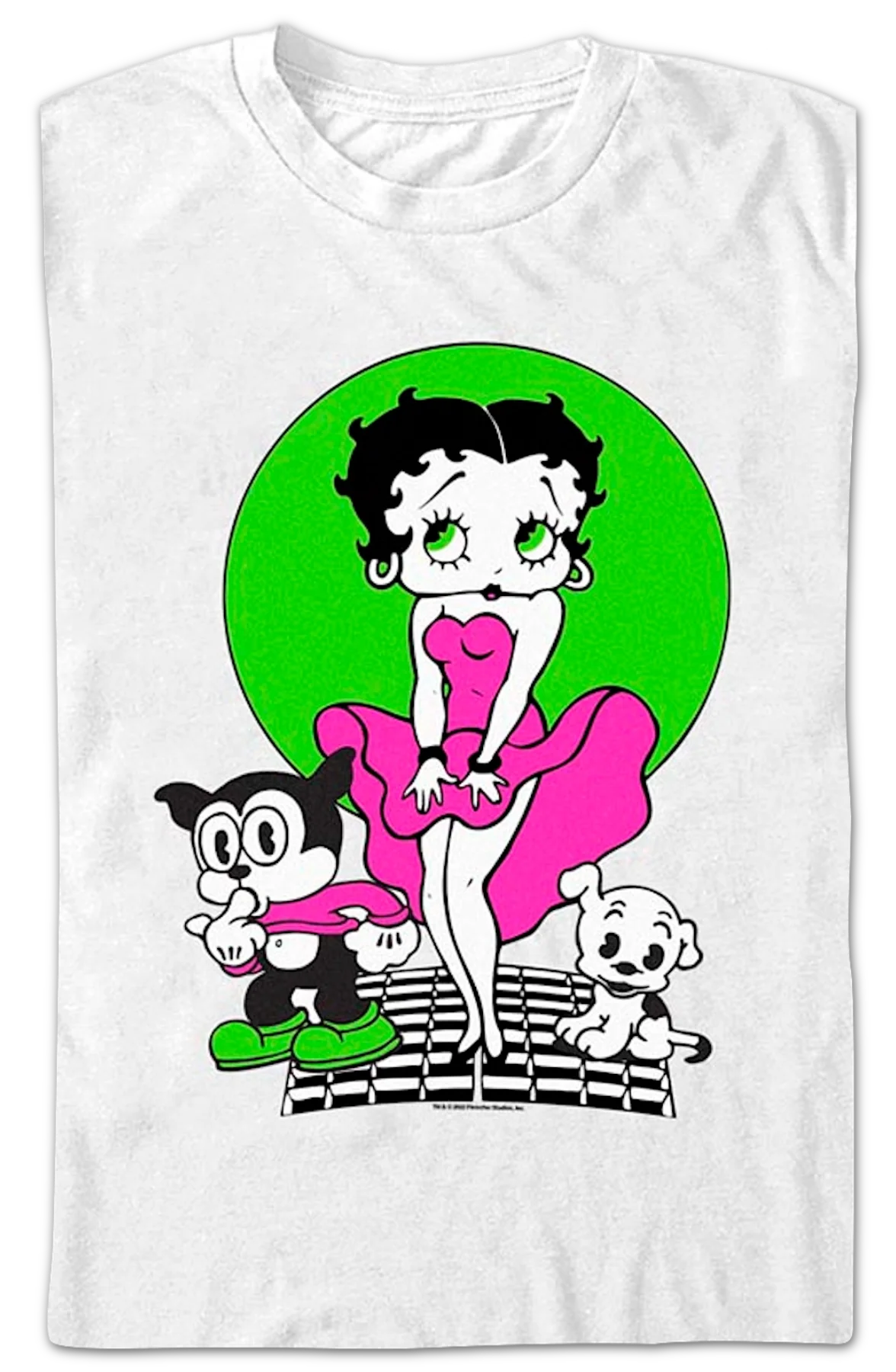 Subway Grate Betty Boop T-Shirt - Image 2