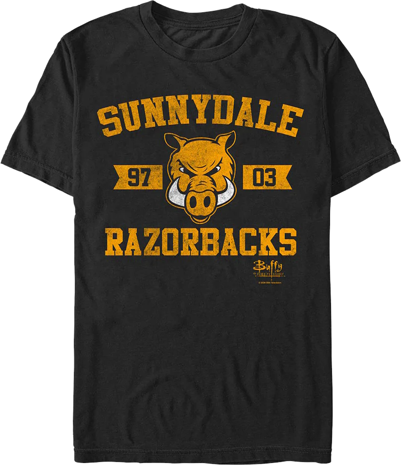Sunnydale Razorbacks Buffy The Vampire Slayer T-Shirt