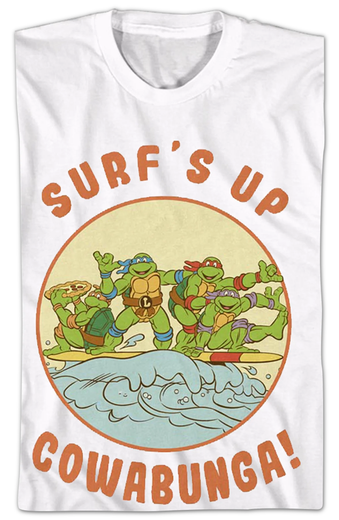 Surf's Up Teenage Mutant Ninja Turtles T-Shirt - Image 2