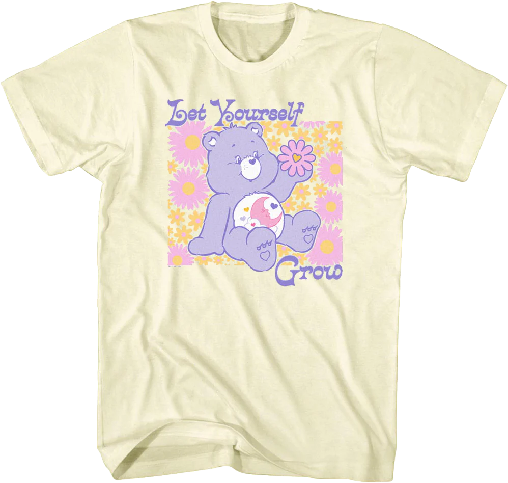 Sweet Dreams Bear Let Yourself Grow Care Bears T-Shirt