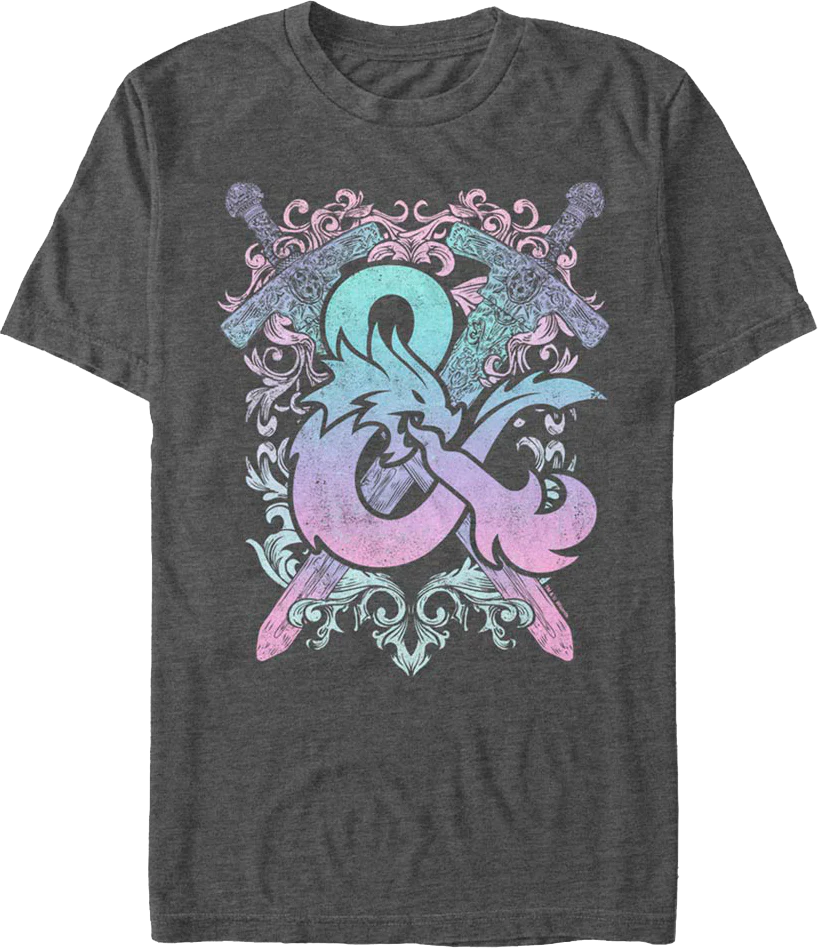 Swords Dungeons & Dragons T-Shirt