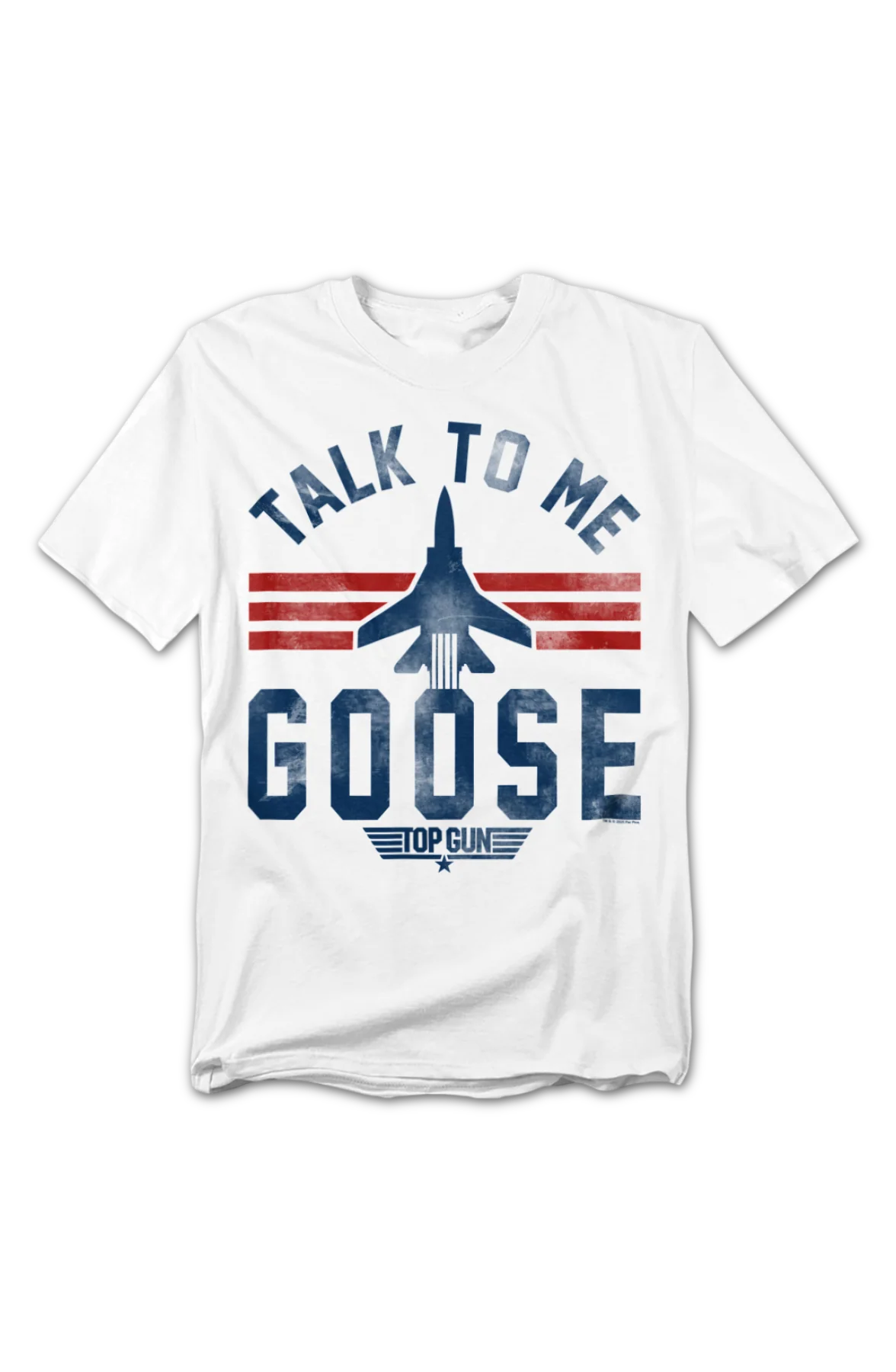 Talk To Me Goose F-14 Silhouette Top Gun T-Shirt - Image 2