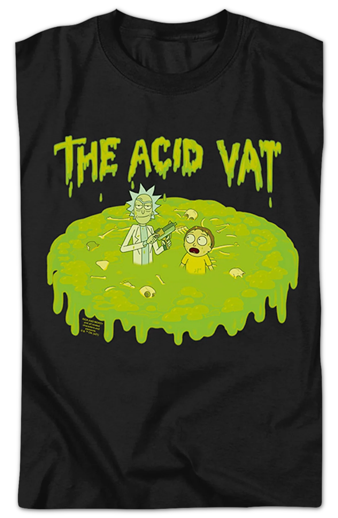 The Acid Vat Rick And Morty T-Shirt - Image 2
