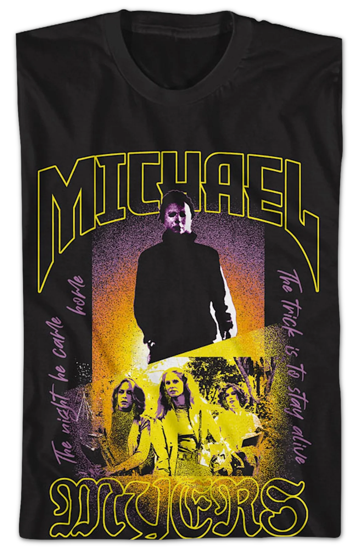 The Boogeyman And The Babysitters Halloween T-Shirt - Image 2