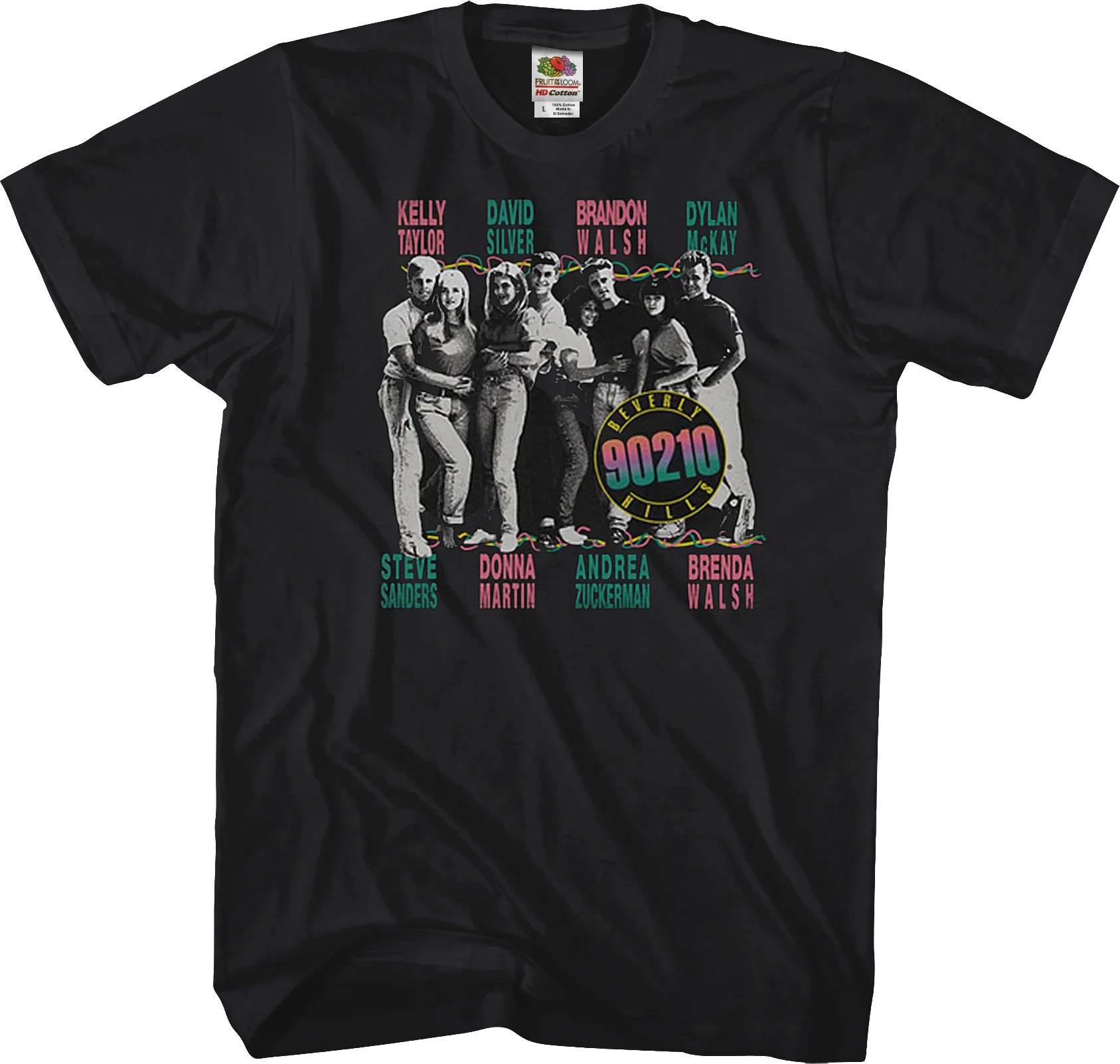 The Cast Of Beverly Hills 90210 T-Shirt