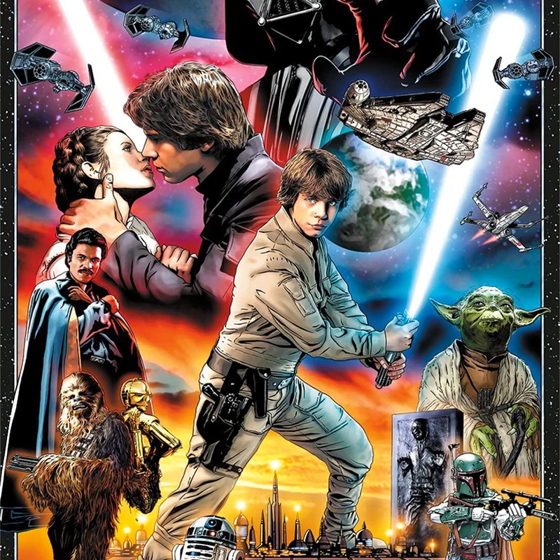 The Empire Strikes Back 1000 Piece Star Wars Puzzle