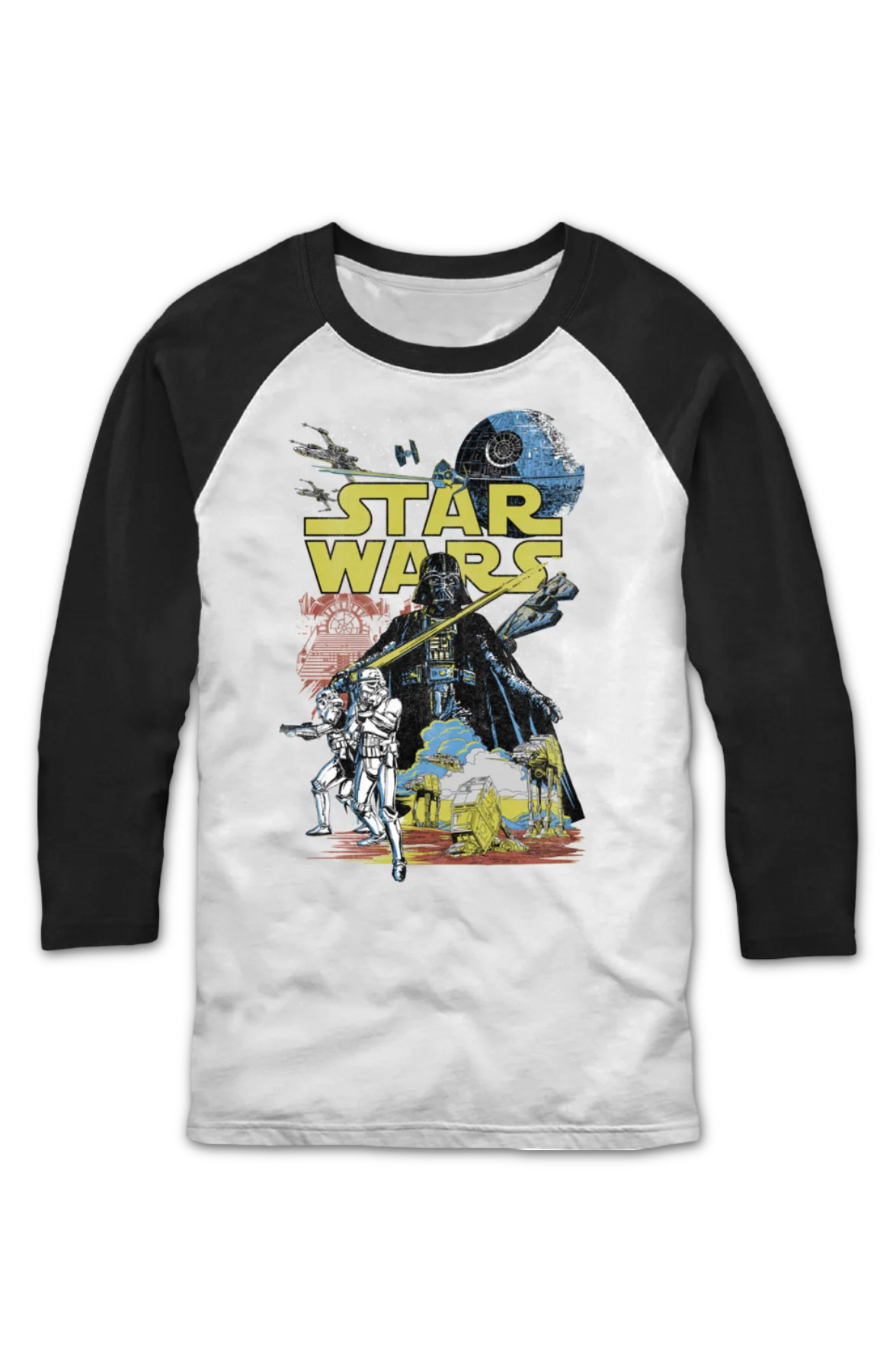 The Empire Strikes Back Star Wars Raglan Baseball Shirt - Image 2