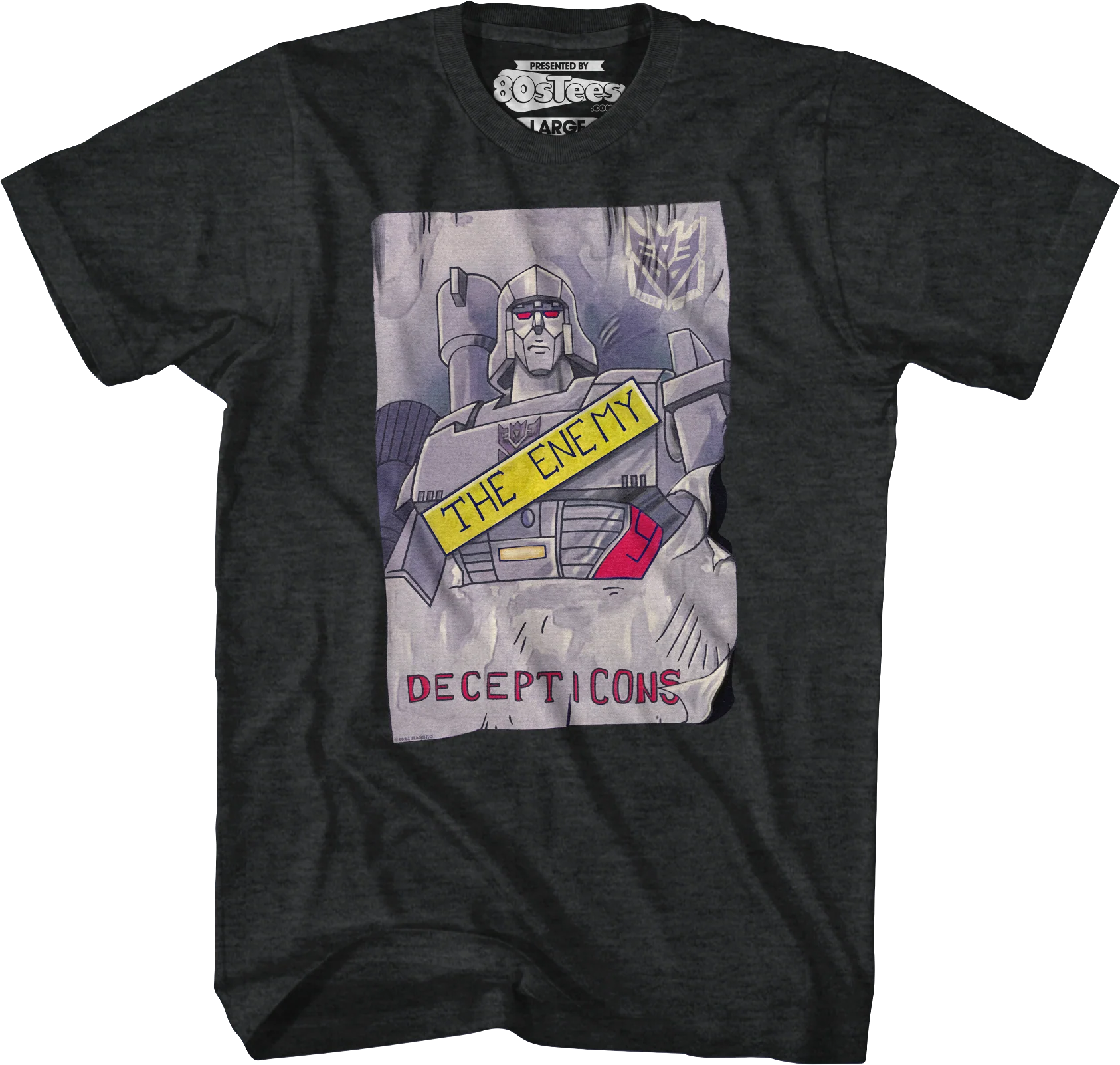 The Enemy Decepticons Poster Transformers T-Shirt - Image 8