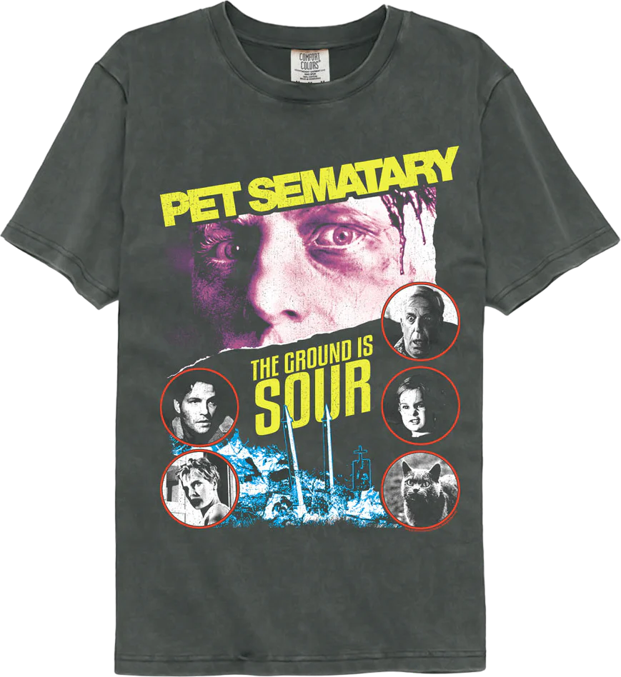 The Ground Is Sour Pet Sematary Comfort Colors Brand T-Shirt