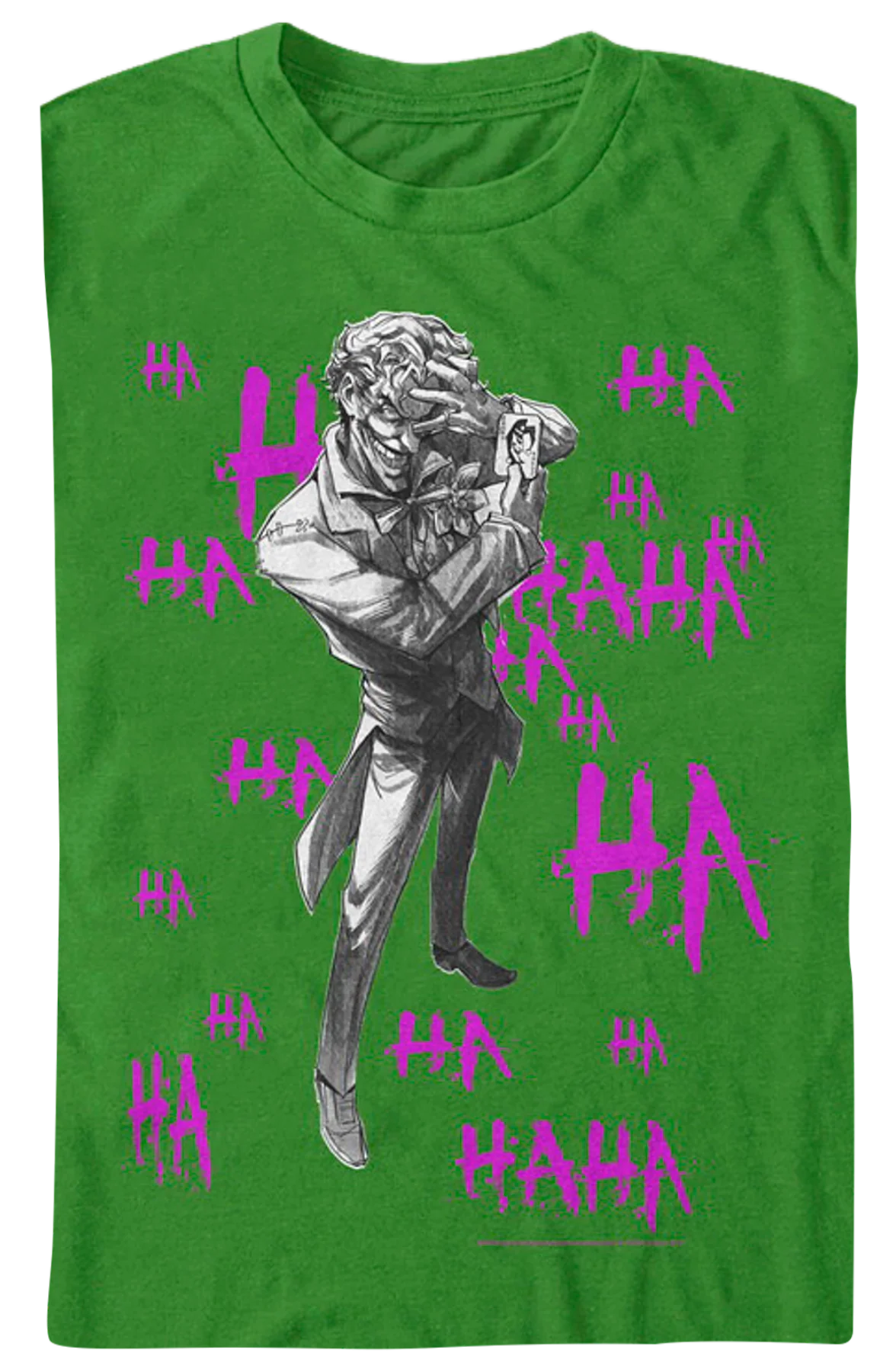 The Joker's Laughter Batman T-Shirt - Image 2
