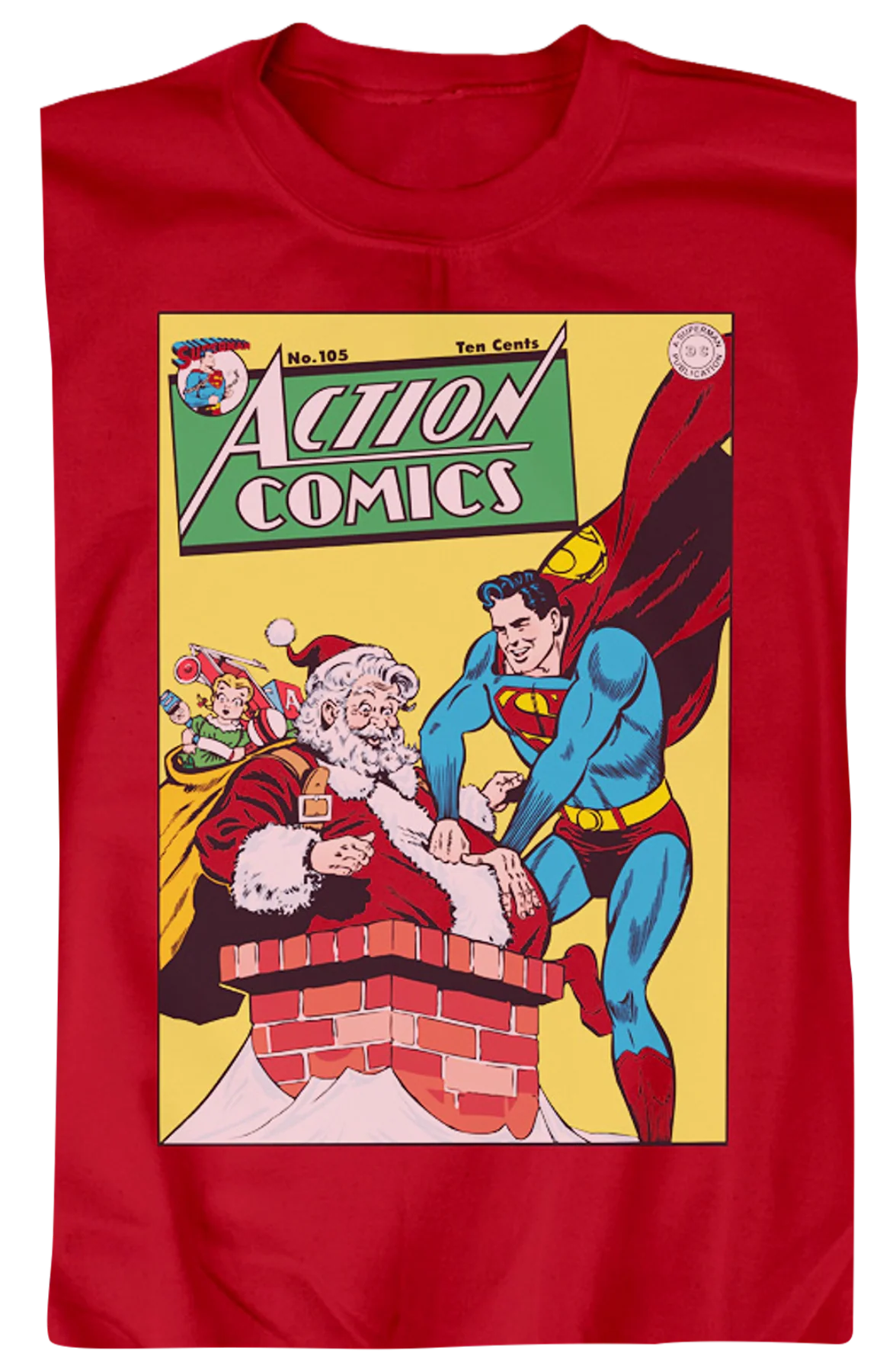 The Man Who Hated Christmas Superman Sweatshirt - Image 2