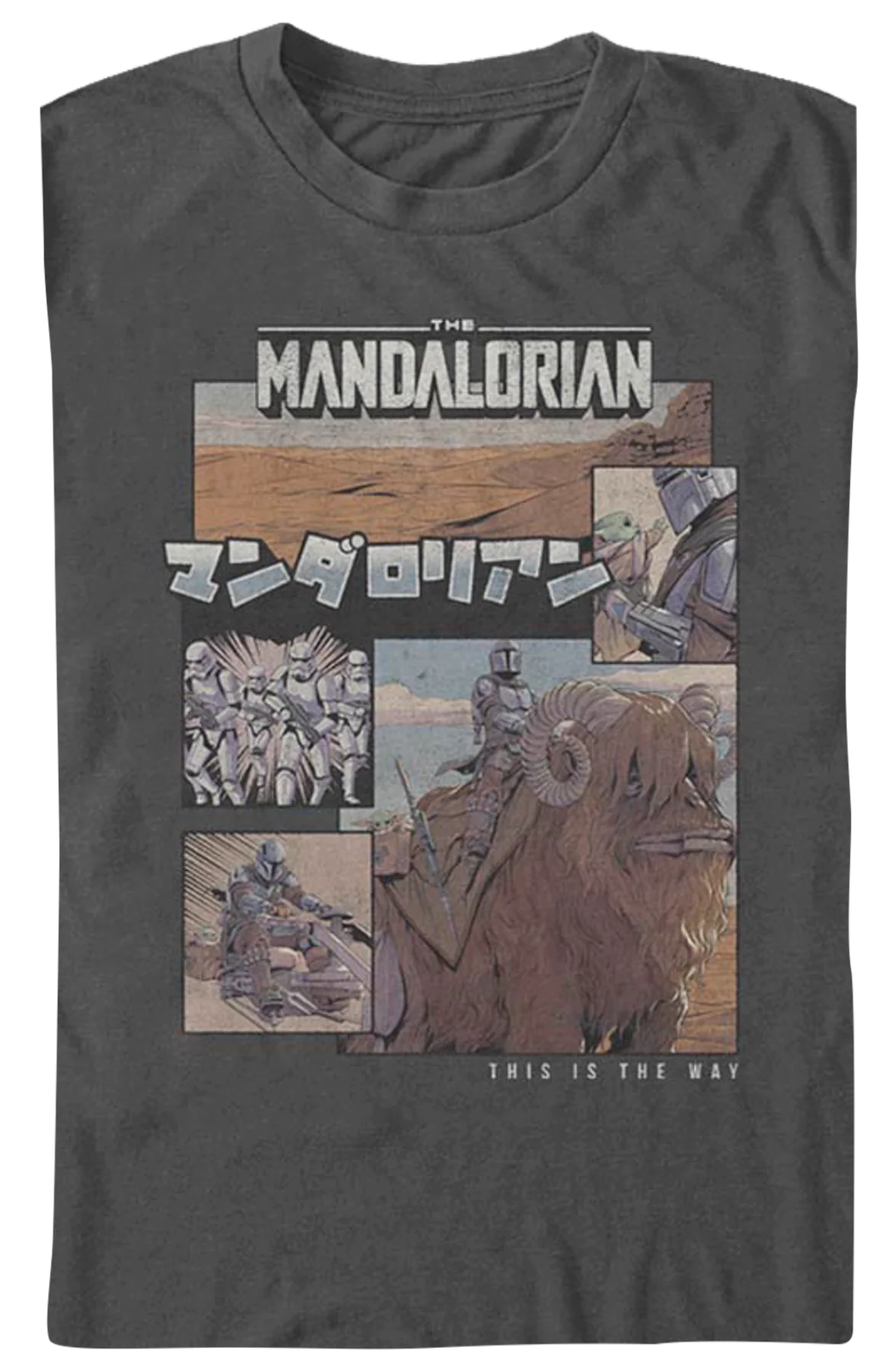The Mandalorian Comic Book Star Wars T-Shirt - Image 2