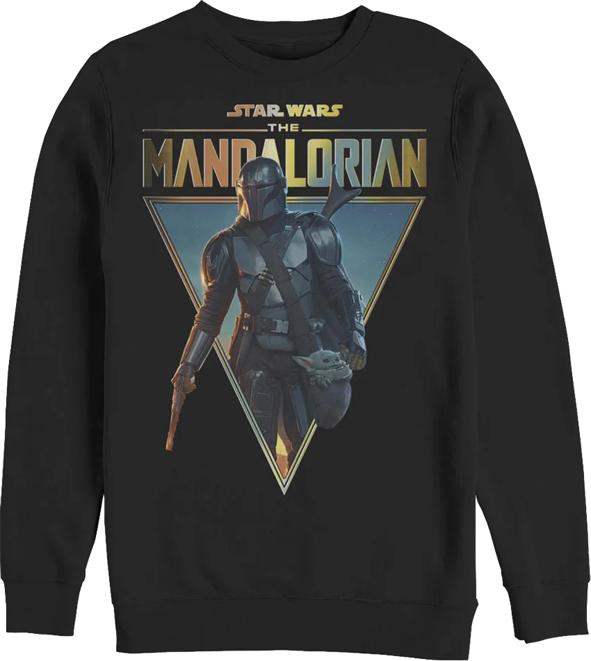 The Mandalorian Season 2 Poster Star Wars Sweatshirt