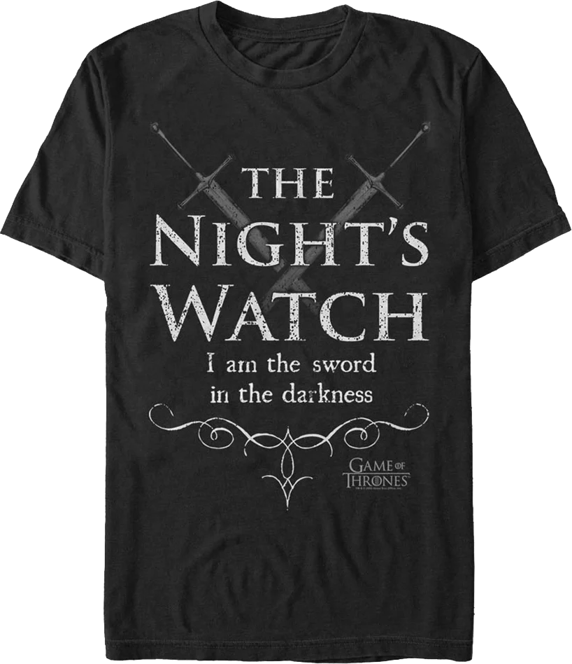 The Night's Watch Game Of Thrones T-Shirt