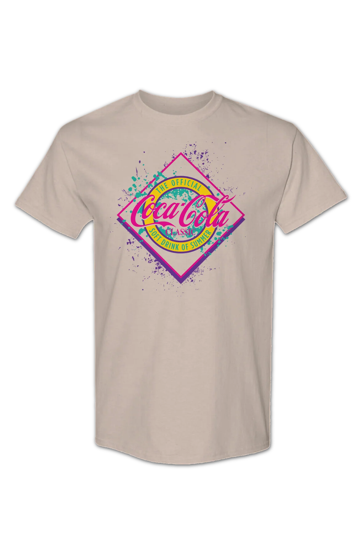 The Official Soft Drink Of Summer Diamond Coca-Cola T-Shirt - Image 2
