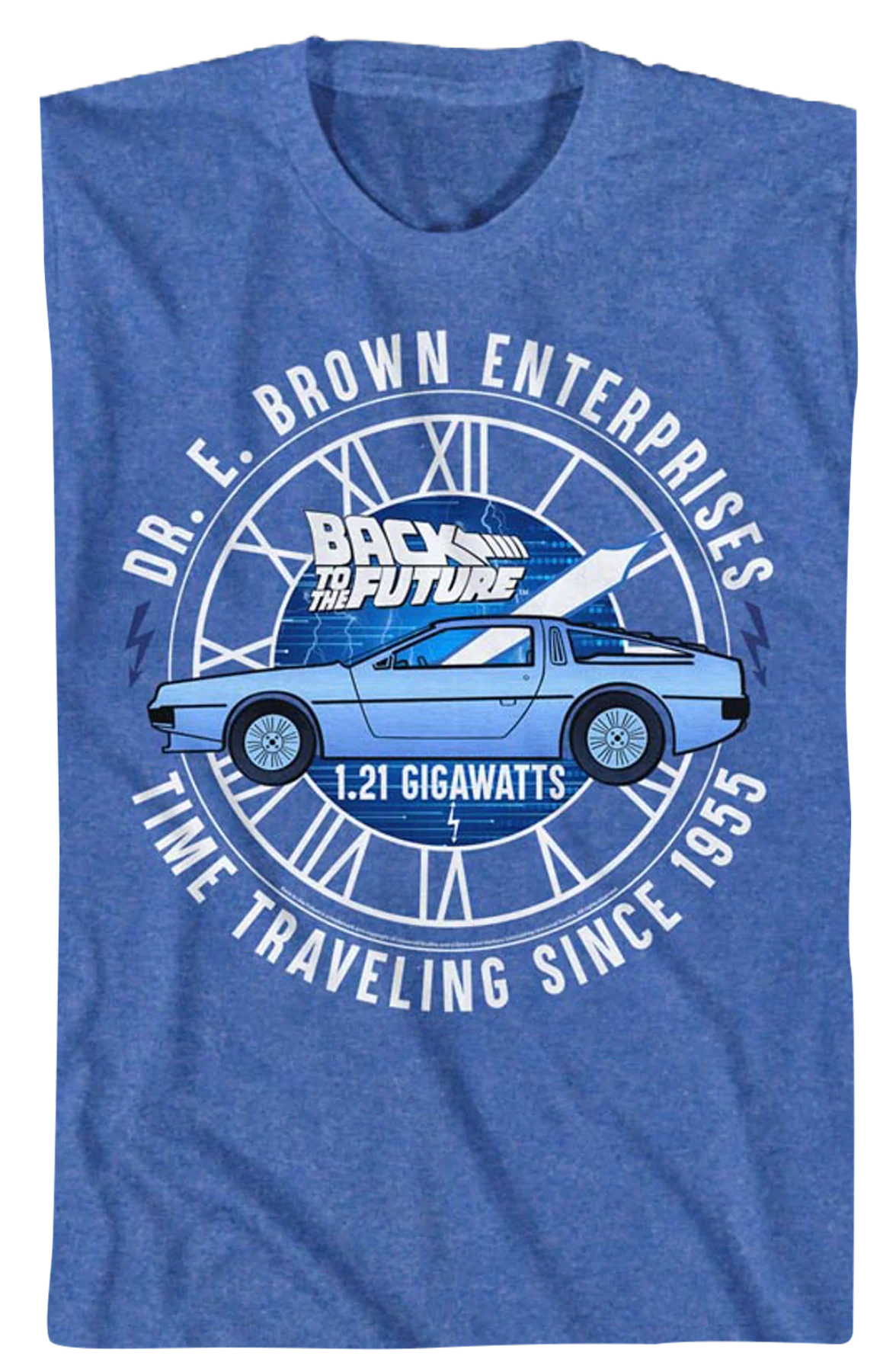 Time Traveling Since 1955 Back To The Future T-Shirt - Image 2