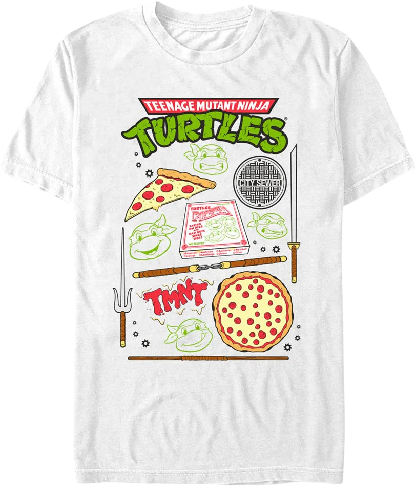 TMNT Icons Teenage Mutant Ninja Turtles T-Shirt
