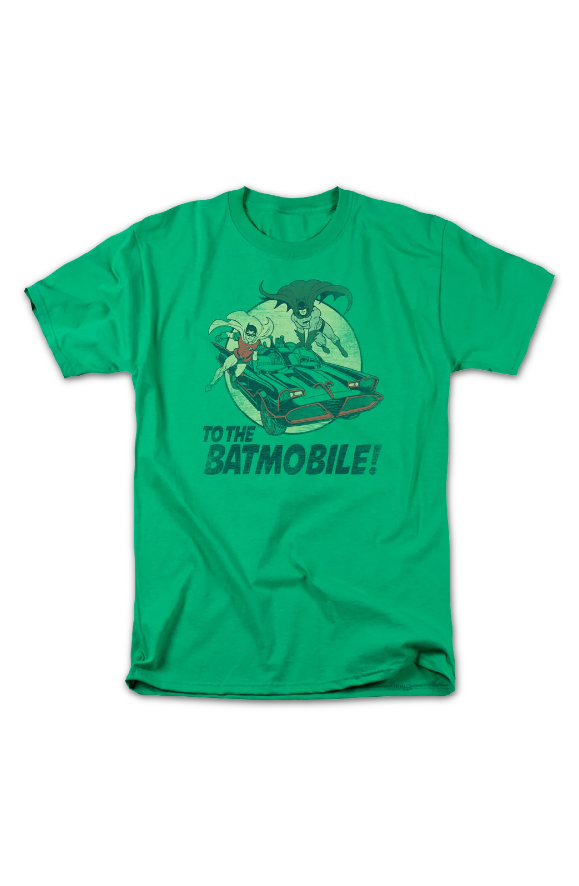 To The Batmobile Batman DC Comics T-Shirt - Image 2