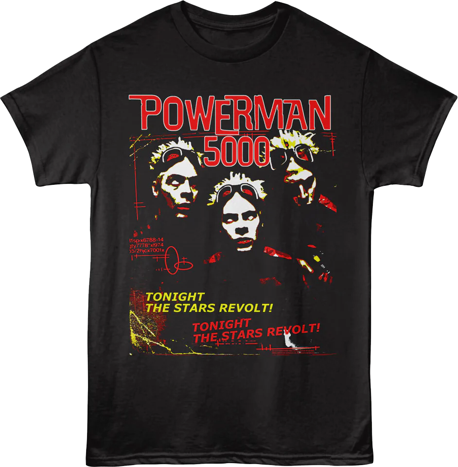 Tonight The Stars Revolt Powerman 5000 T-Shirt