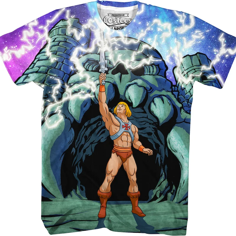 Transforming He-Man Sublimation Shirt