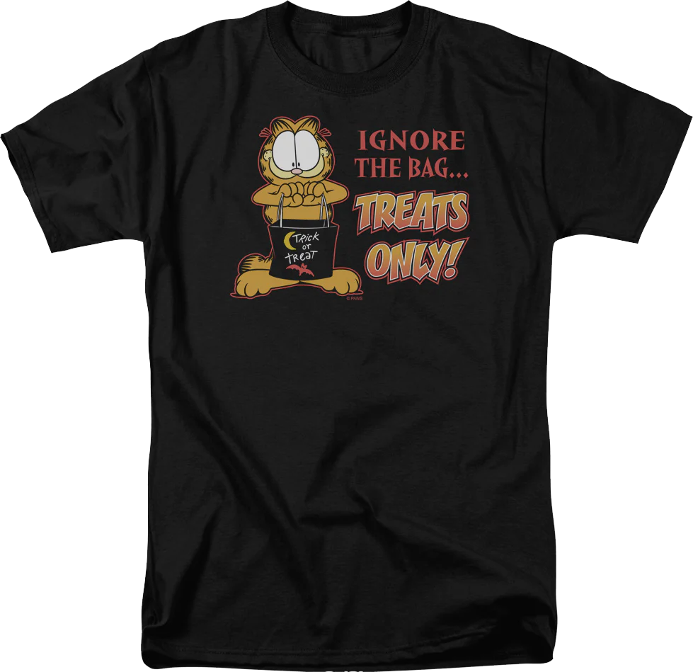 Treats Only Garfield T-Shirt