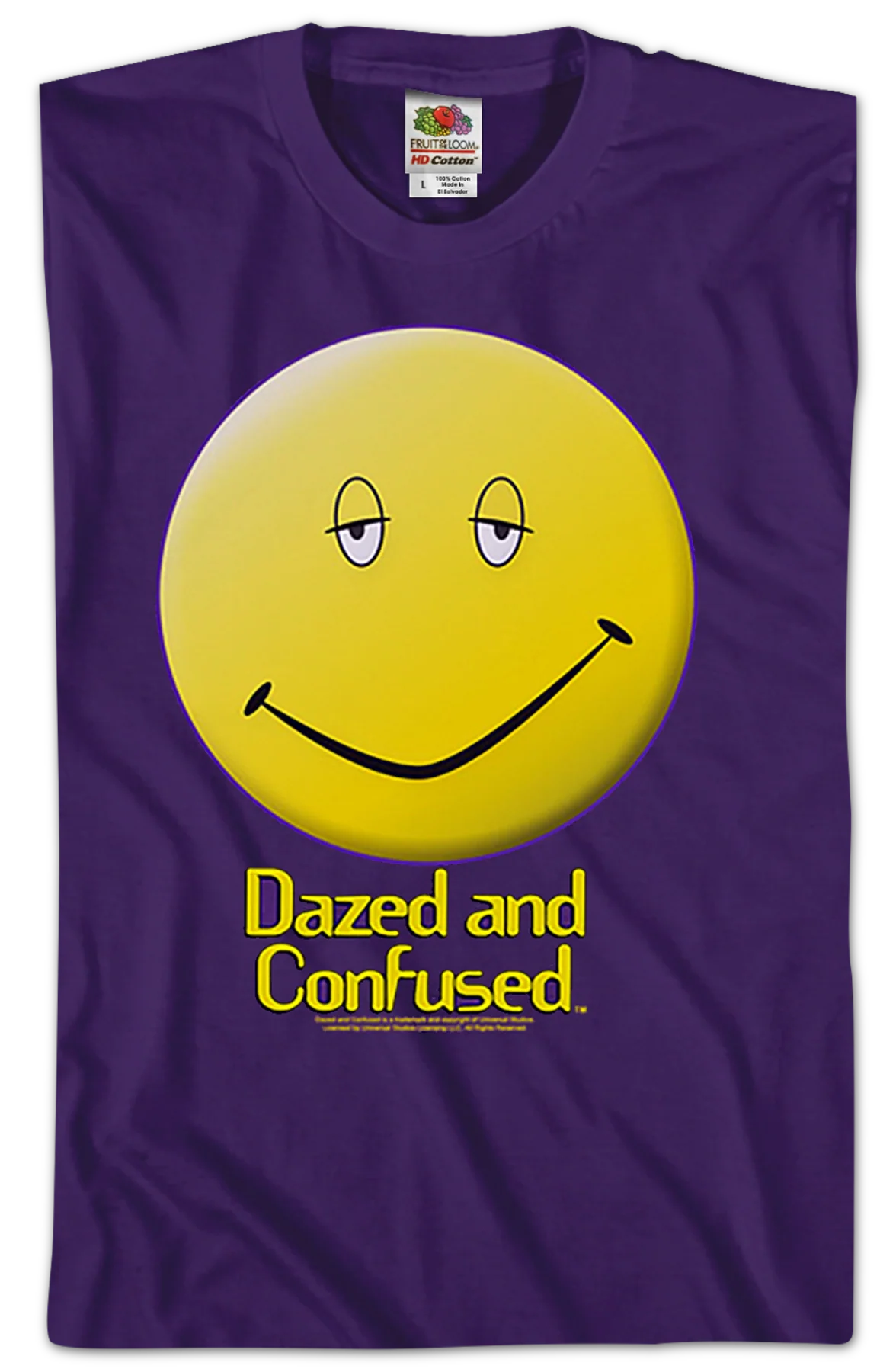 Trevco Smiley Face Dazed and Confused T-Shirt - Image 2