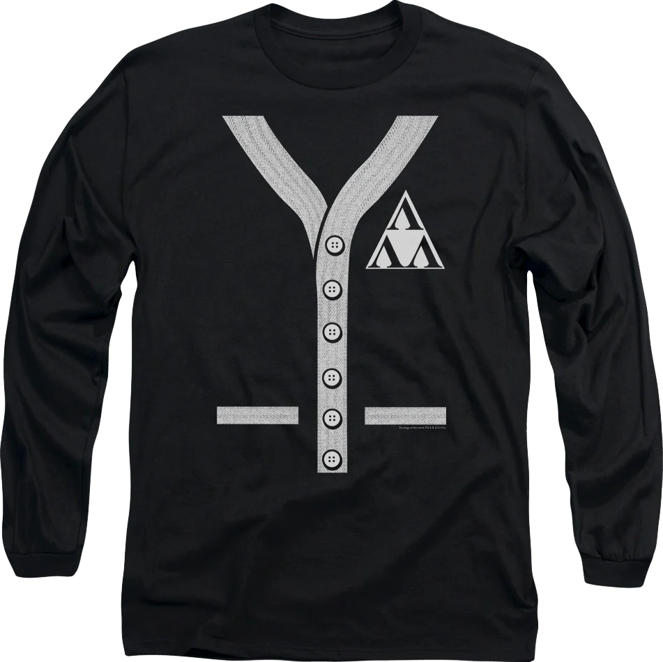 Tri-Lam Cardigan Costume Revenge of the Nerds Long Sleeve Shirt