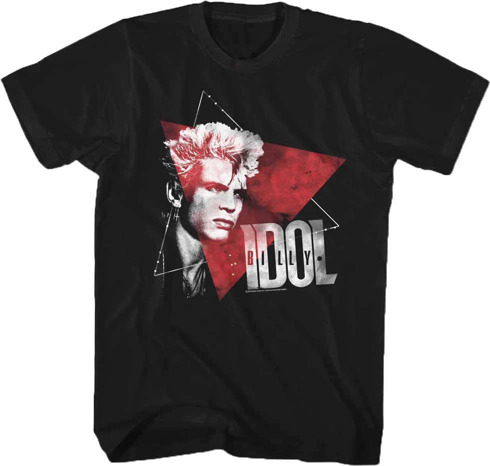 Triangles Billy Idol T-Shirt