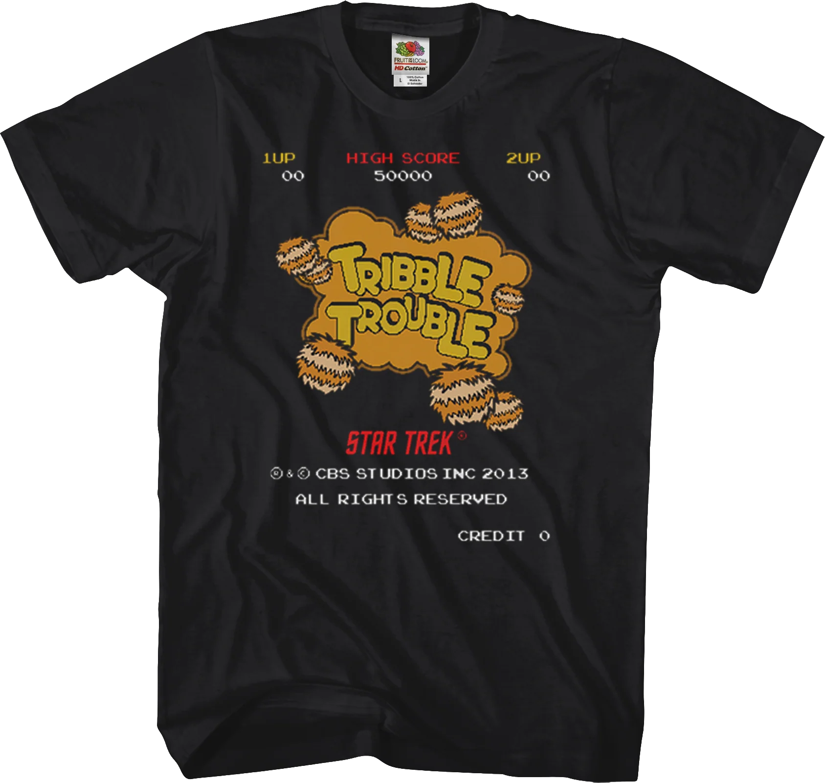 Tribble Trouble Video Game Star Trek T-Shirt