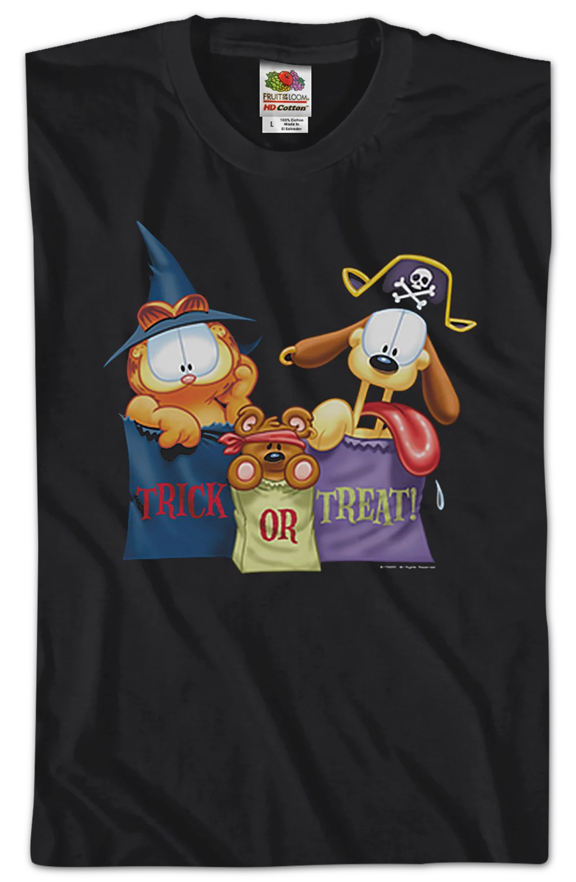 Trick or Treat Garfield T-Shirt - Image 2