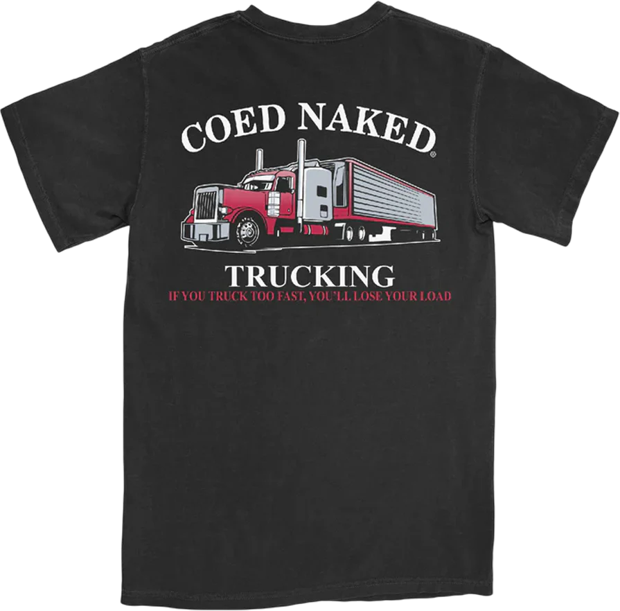 Trucking Coed Naked T-Shirt