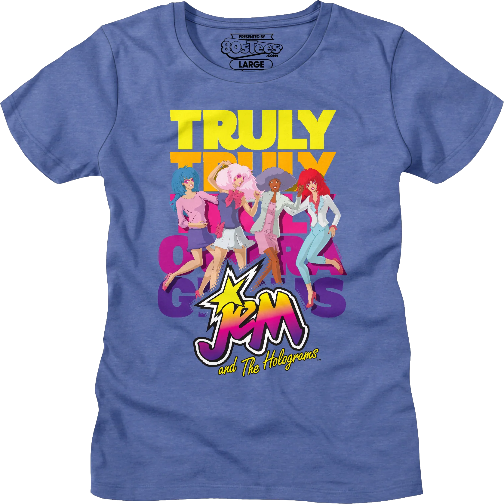 Truly Outrageous Group Pose Jem And The Holograms T-Shirt - Image 27