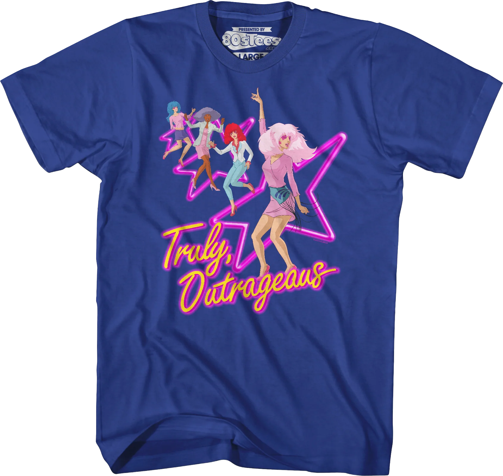 Truly Outrageous Rock Stars Jem And The Holograms T-Shirt - Image 9