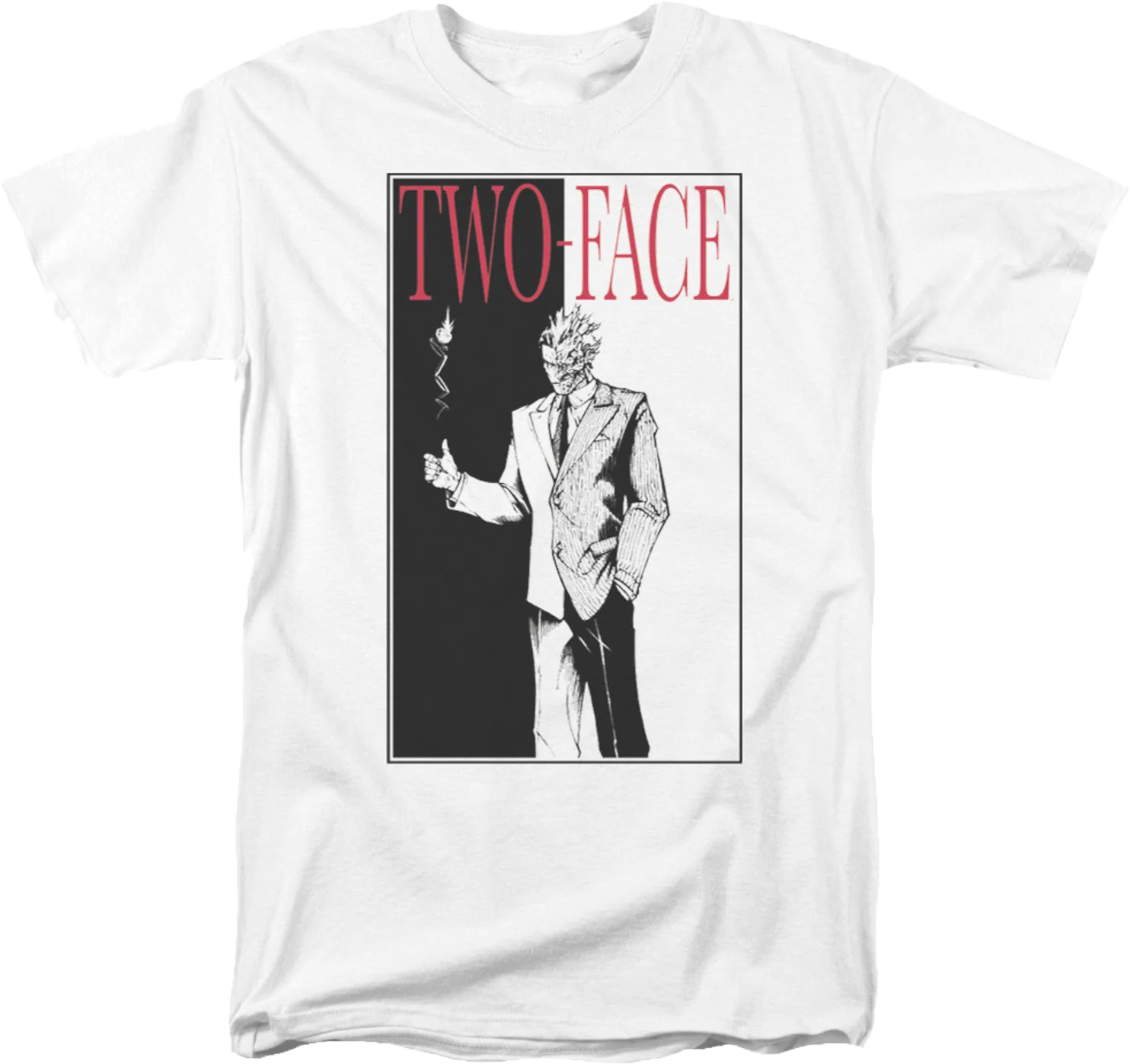 Two-Face Scarface Batman T-Shirt