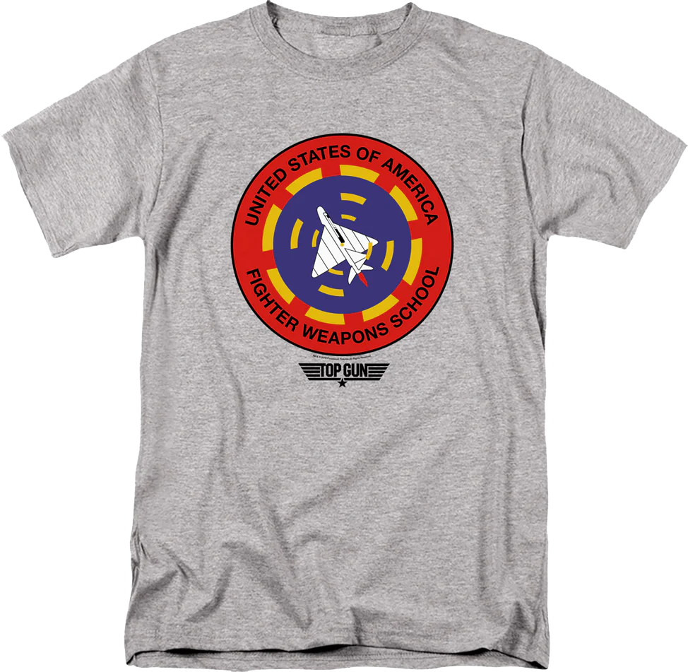 United States Of America Fighter Weapons School Top Gun T-Shirt