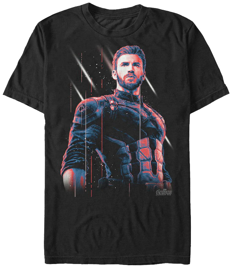 Unmasked Captain America T-Shirt