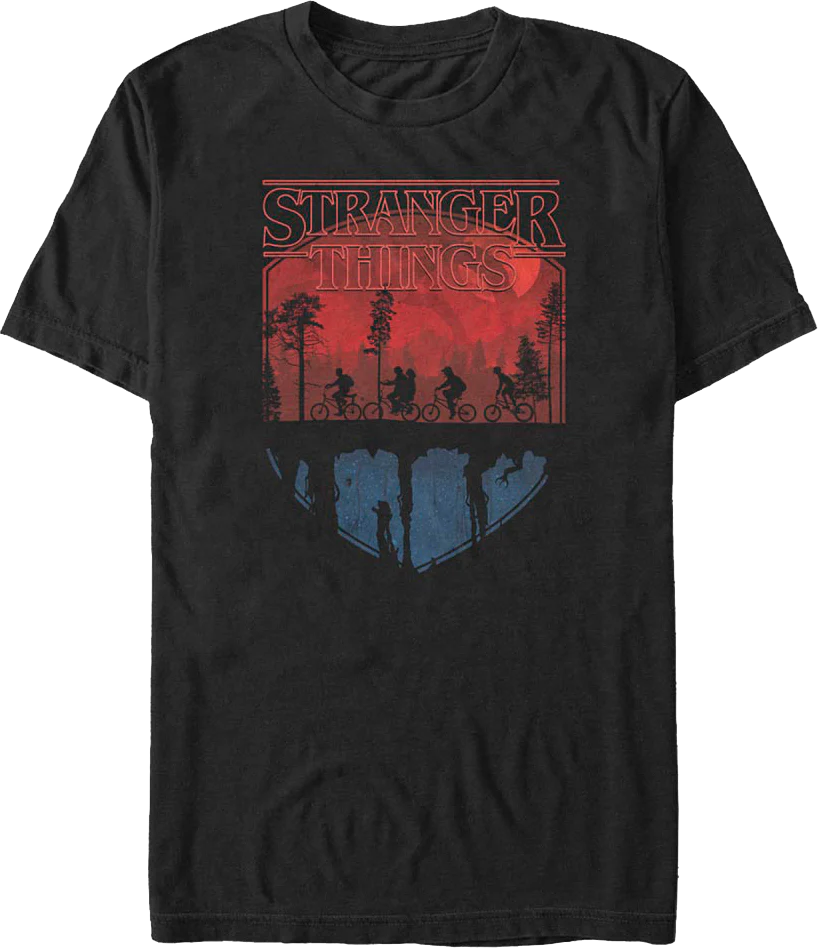 Upside Down Stranger Things T-Shirt