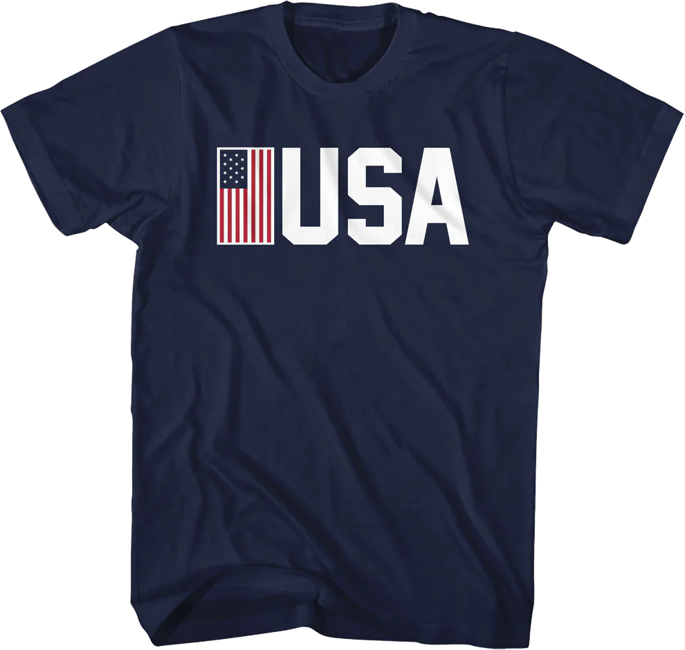 USA Flag T-Shirt - Image 4