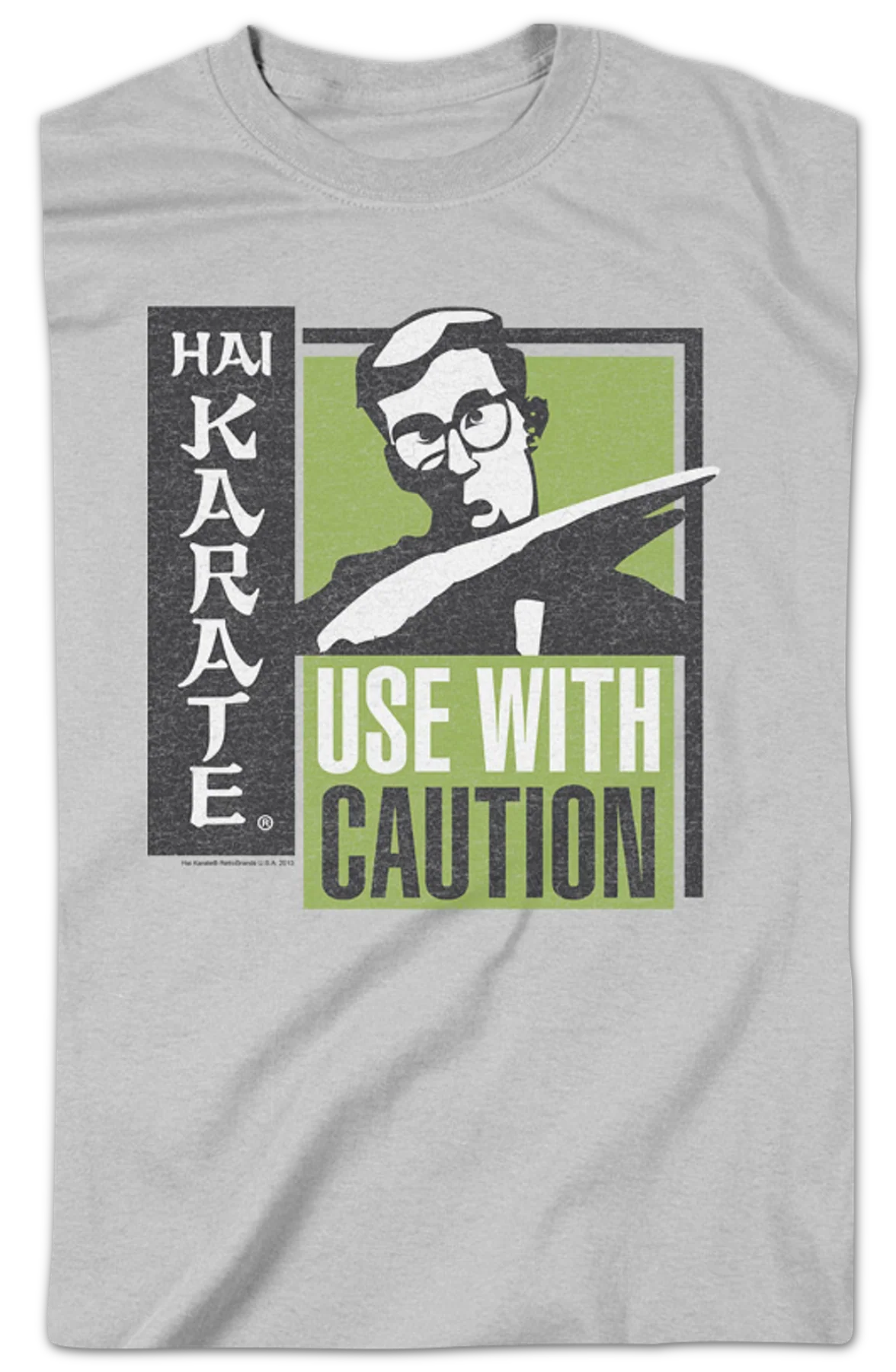 Use With Caution Hai Karate T-Shirt - Image 2