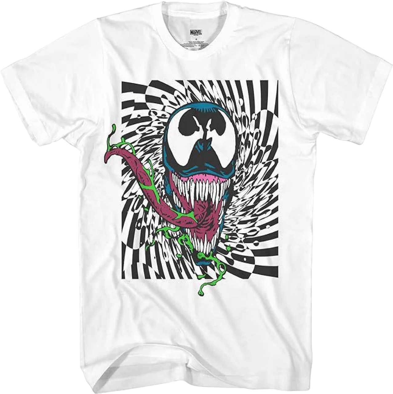 Venom Retro Illusion Marvel Comics T-Shirt