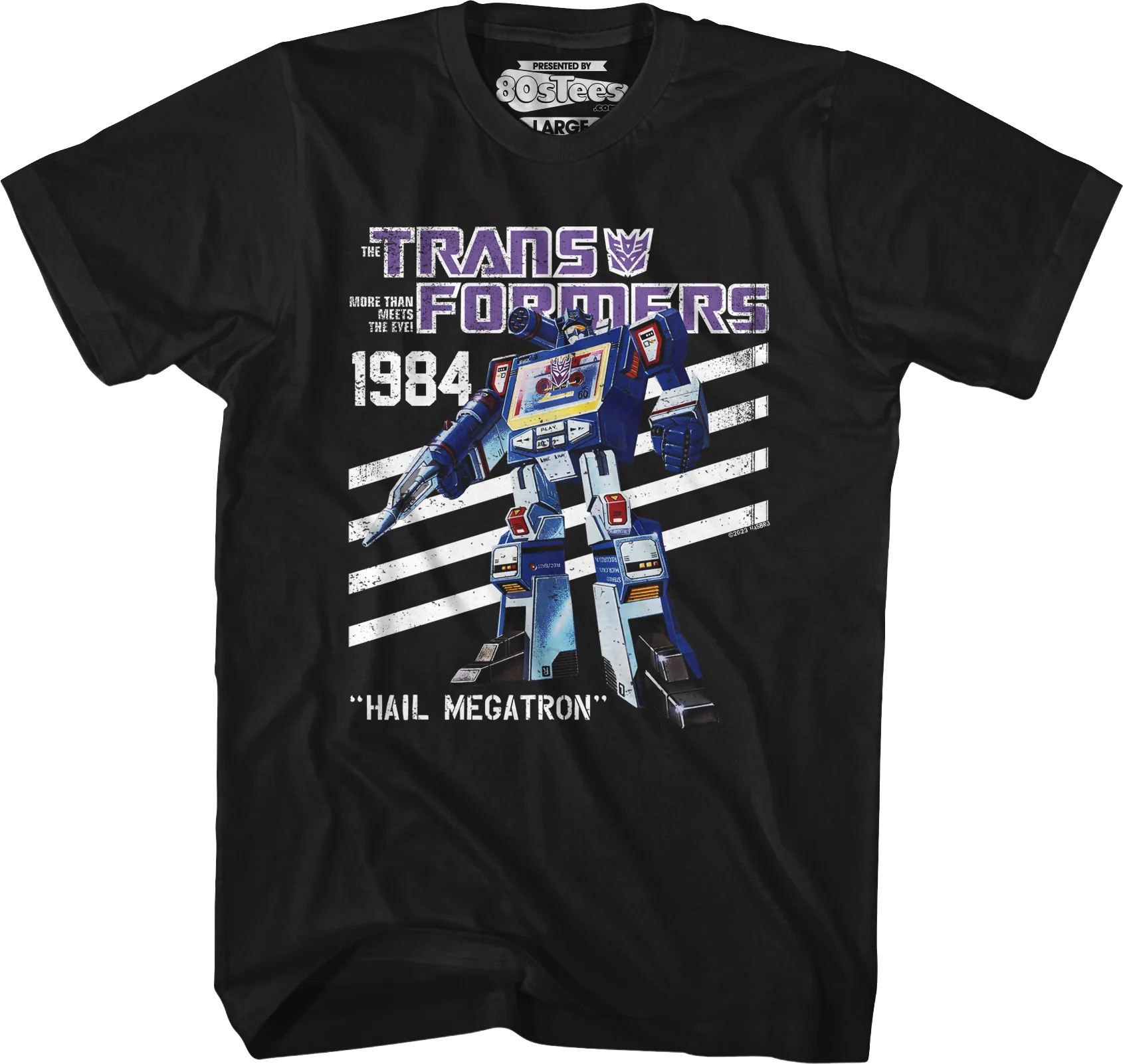 Vintage 1984 Soundwave Transformers T-Shirt